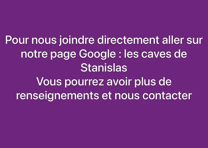 Jaccuzi & Des Caves Stanislas *